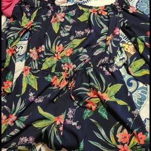 Off the shoulder romper